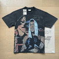 Direct Injection Monkey Wash Distressed Rhinestone T-shirt