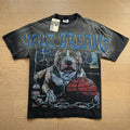 Direct Injection Monkey Wash Distressed Rhinestone T-shirt