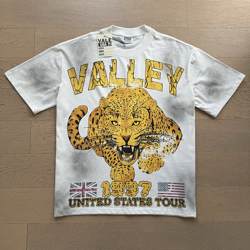 Direct Injection Monkey Wash Distressed Rhinestone T-shirt