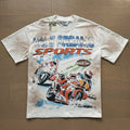 Direct Injection Monkey Wash Distressed Rhinestone T-shirt