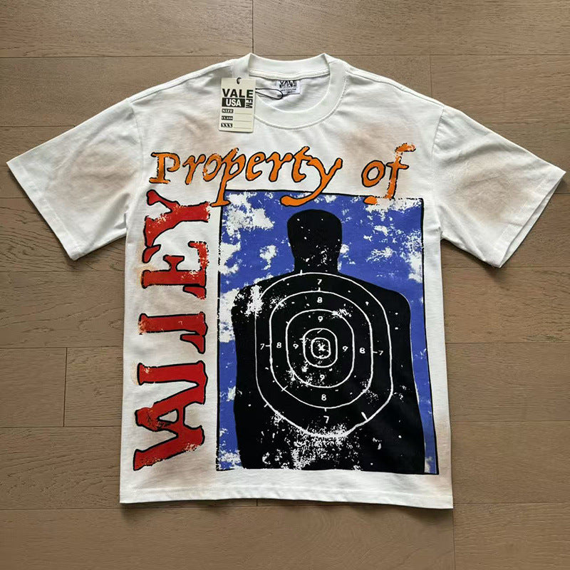 Direct Injection Monkey Wash Distressed Rhinestone T-shirt