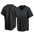 TRASK Athletics #21 Tyler Soderstrom Player Black Replica Pitch Fashion Stitched Jersey