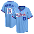 TRASK A.Braves #13 Ronald Acuna Jr. Powder Blue 2026 City Connect Stadium Stitched Personalized Jersey