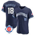 TRASK C.Cubs #18 Shota Imanaga Player Navy City Connect 150th Anniversary Limited Elite Home Stitched Jerseys