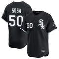 TRASK C.White Sox #50 Lenyn Sosa Player Black Limited Home Stitched Jerseys