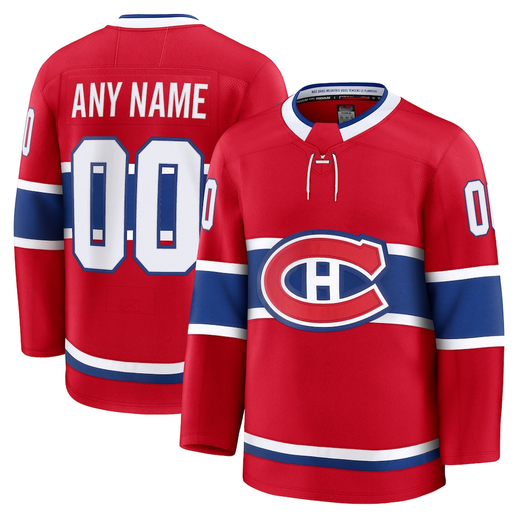TRASK Cheap M.Canadiens Red Home Premium Jerseys