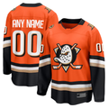 TRASK Custom A.Ducks Orange Home Breakaway Jerseys
