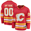 TRASK Custom C.Flames Red Home Breakaway Jerseys