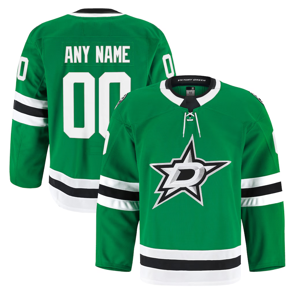 TRASK Custom D.Stars Kelly Green Home Authentic Pro Jerseys