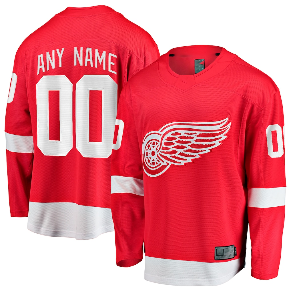 TRASK Custom DR.Wings Red Home Breakaway Jerseys