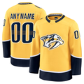 TRASK Custom N.Predators Gold Home Premium Jerseys