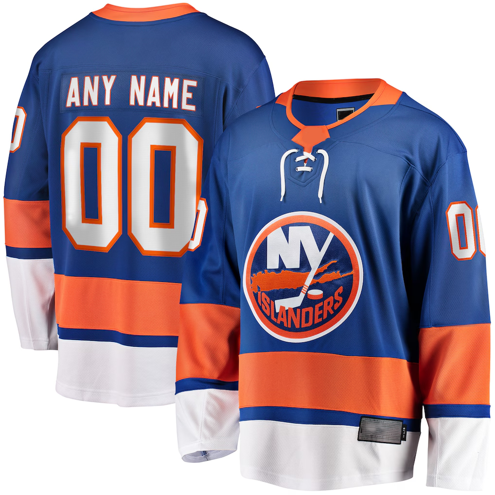 TRASK Custom NY.Islanders Blue Breakaway Jerseys