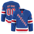TRASK Custom NY.Rangers Royal Home Authentic Pro Jerseys