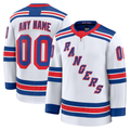 TRASK Custom NY.Rangers White Away Premium Jerseys