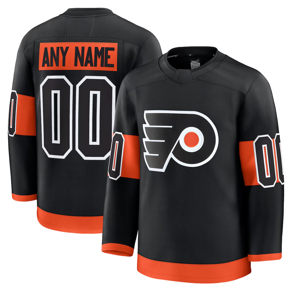 TRASK Custom P.Flyers Black Alternate Premium Jerseys