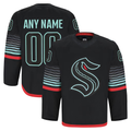 TRASK Custom S.Kraken Black Alternate Authentic Pro Jerseys