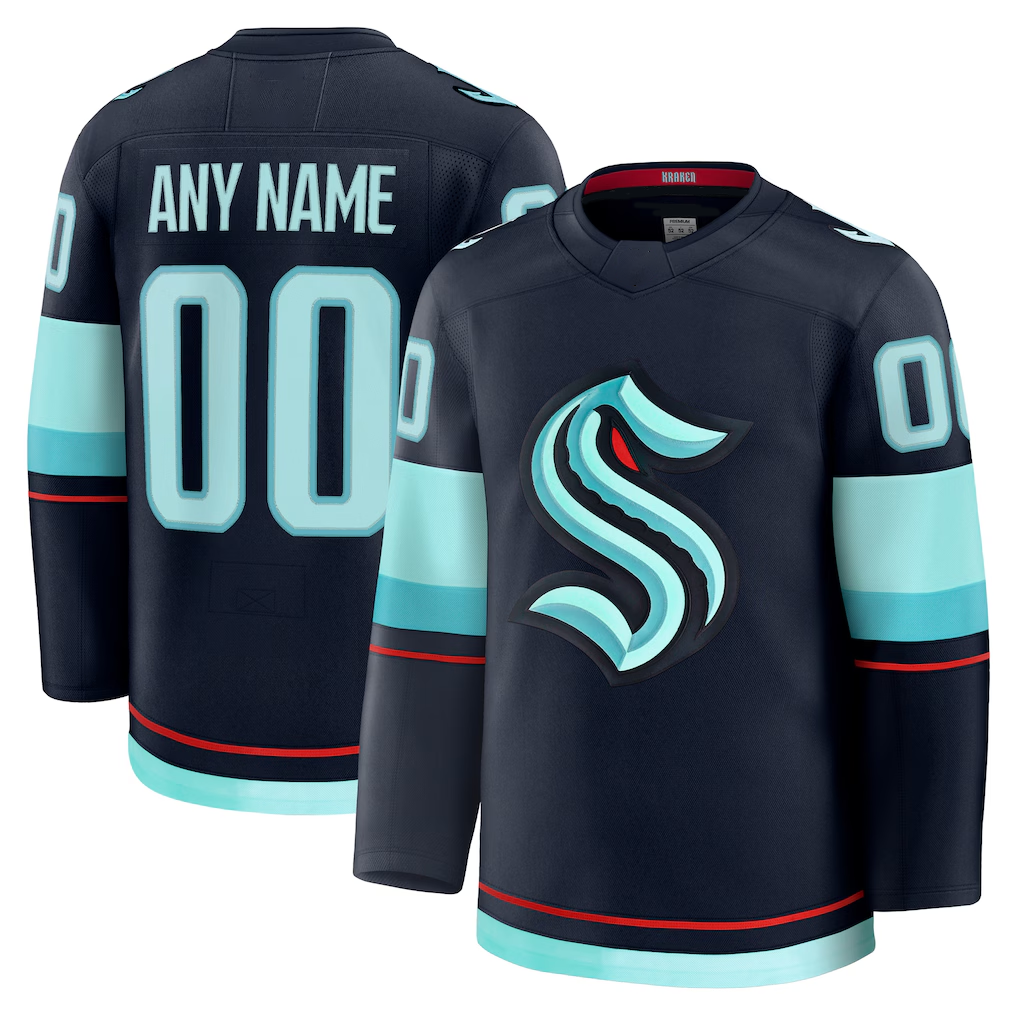 TRASK Custom S.Kraken Deep Sea Blue Home Premium Jerseys