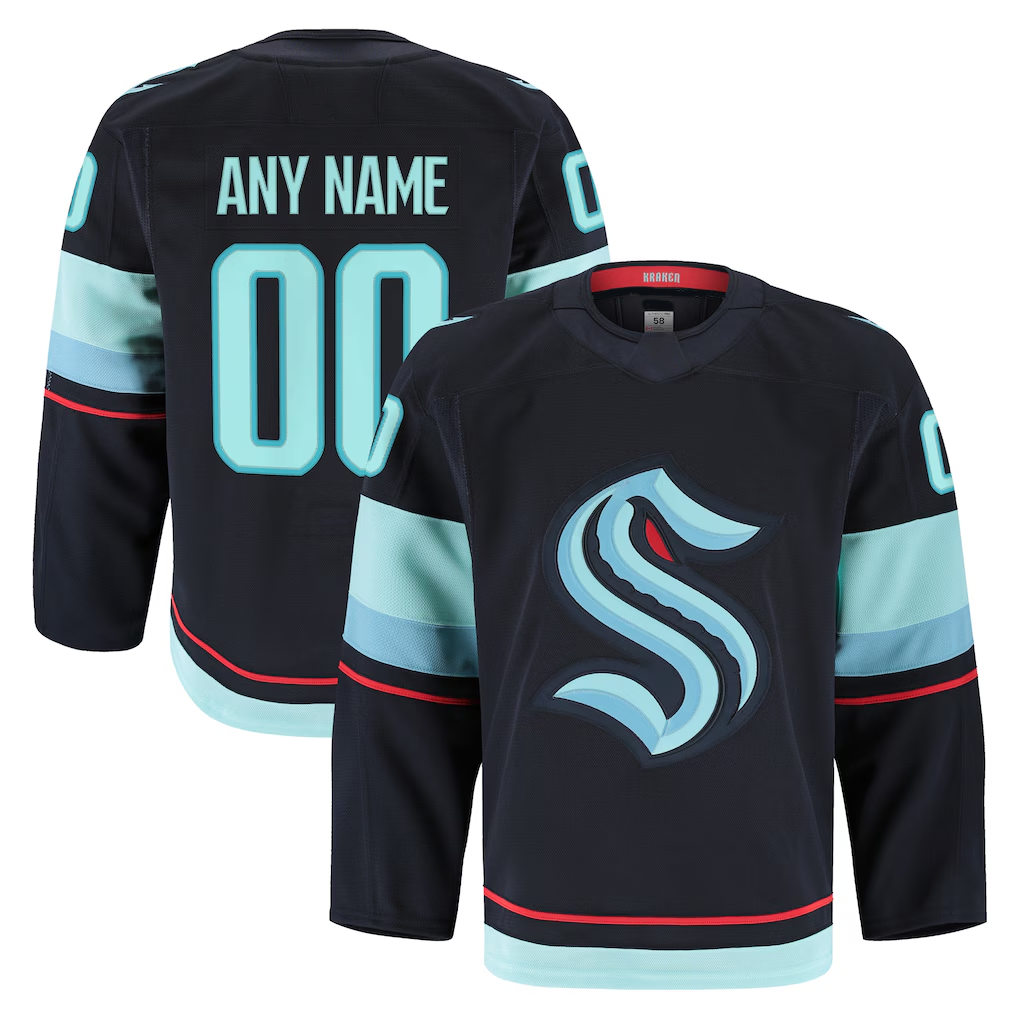 TRASK Custom S.Kraken Deep Sea Blue Home Premium Jerseys