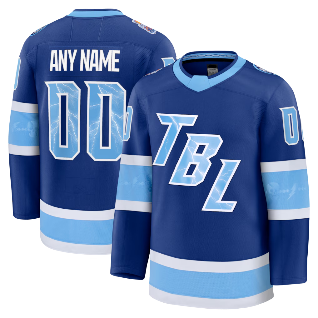 TRASK Custom TB.Lightning Blue 2026 Stadium Series Premium Jerseys