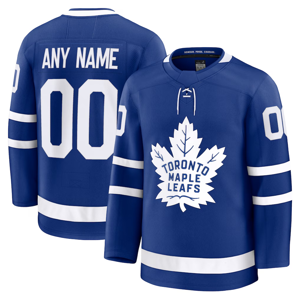 TRASK Custom TM.Leafs Blue Home Premium Jerseys