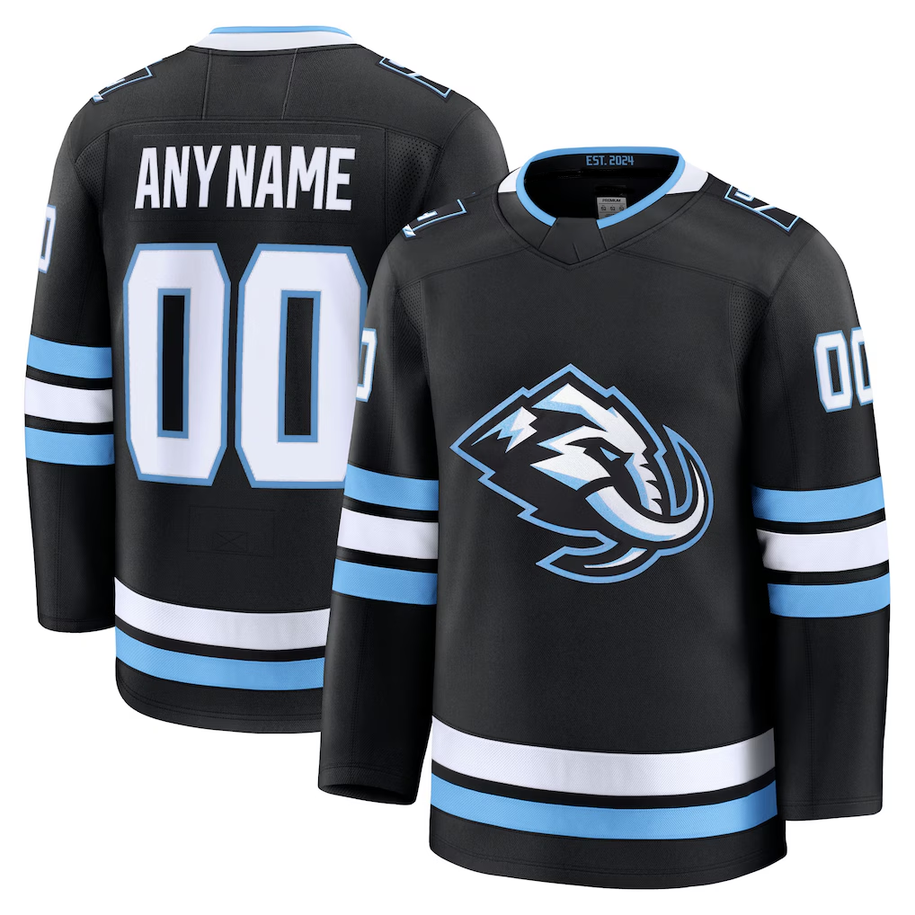 TRASK Custom U.Mammoth Black Home Premium Jerseys