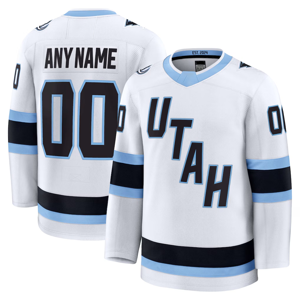 TRASK Custom U.Mammoth White Away Premium Jerseys