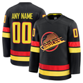TRASK Custom V.Canucks Black Alternate Premium Jerseys