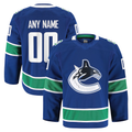 TRASK Custom V.Canucks Blue Home Authentic Pro Jerseys