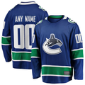 TRASK Custom V.Canucks Blue Home Team Breakaway Jerseys