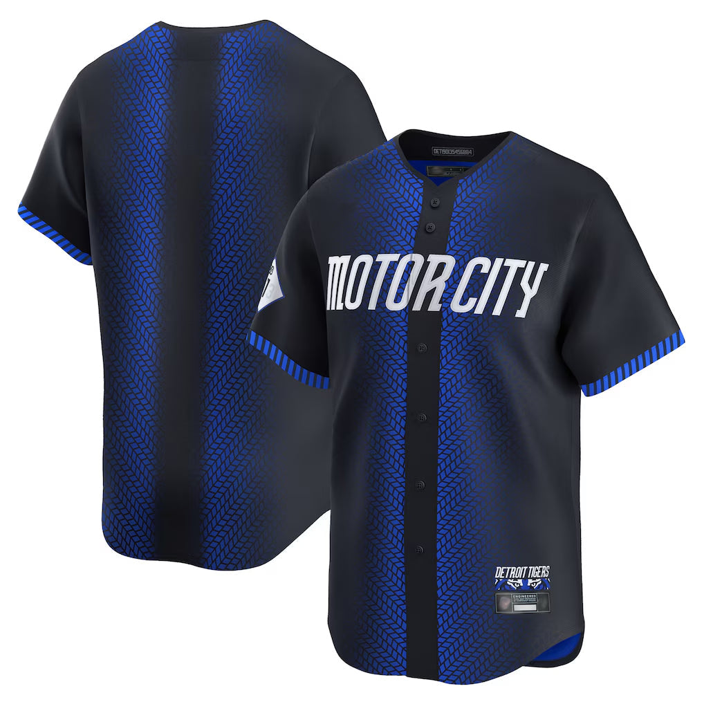 TRASK D.Tigers Navy City Connect Home Limited Blank Player Stitched Jerseys