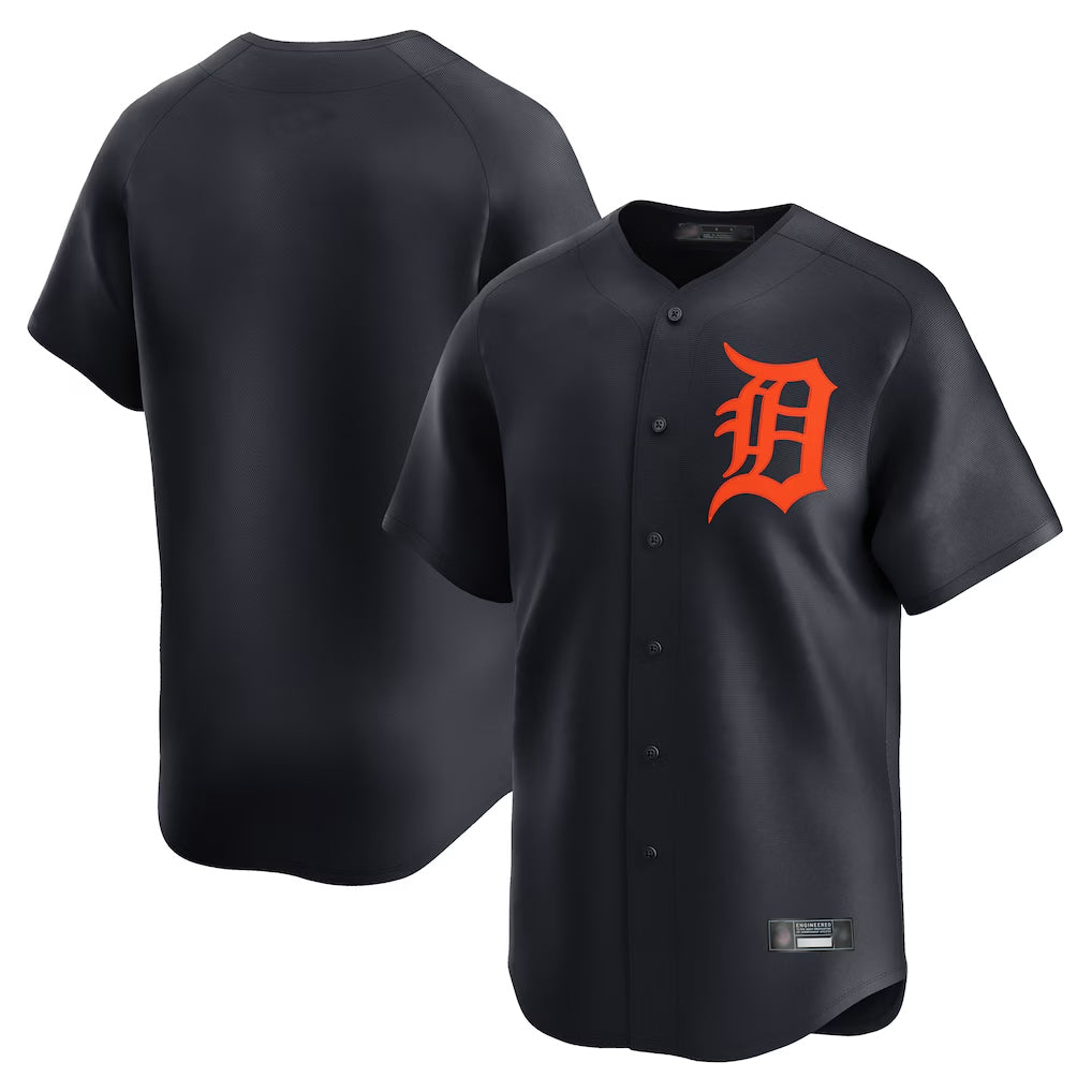 TRASK D.Tigers Navy Home Limited Blank Player Stitched Jerseys