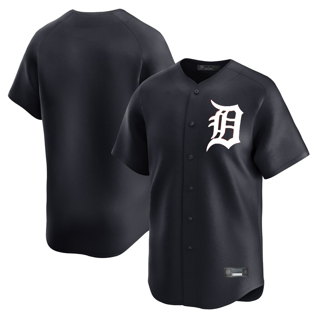 TRASK D.Tigers Navy Limited Home Game Blank Player Stitched Jerseys
