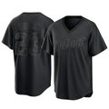 TRASK D.Tigers #23 Kirk Gibson Player Black T-shirt Home Game Stitched Jerseys