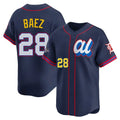 TRASK D.Tigers #28 Javier B¨¢ez Player Navy Limited American League All-Star Edition Stitched Jerseys