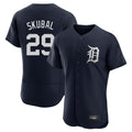 TRASK D.Tigers #29 Tarik Skubal Player Navy Limited Elite Home Stitched Jerseys