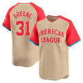 TRASK D.Tigers #31 Riley Greene Player Cream Limited American League All-Star Game Stitched Jerseys
