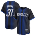 TRASK D.Tigers #31 Riley Greene Player Navy City Connect Home Limited Stitched Jerseys