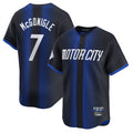 TRASK D.Tigers #7 Kevin McGonigle Player Navy City Connect Home Limited Stitched Jerseys