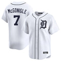 TRASK D.Tigers #7 Kevin McGonigle Player White Home Limited Stitched Jerseys