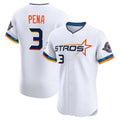 TRASK H.Astros #3 Jeremy Pe?a Player White City Connect Limited Elite Home Stitched Jerseys
