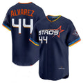 TRASK H.Astros #44 Yordan Alvarez Player Navy City Connect Limited Home Stitched Jerseys