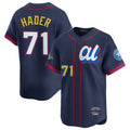 TRASK H.Astros #71 Josh Hader Player Navy American League All-Star Game Limited Stitched Jerseys