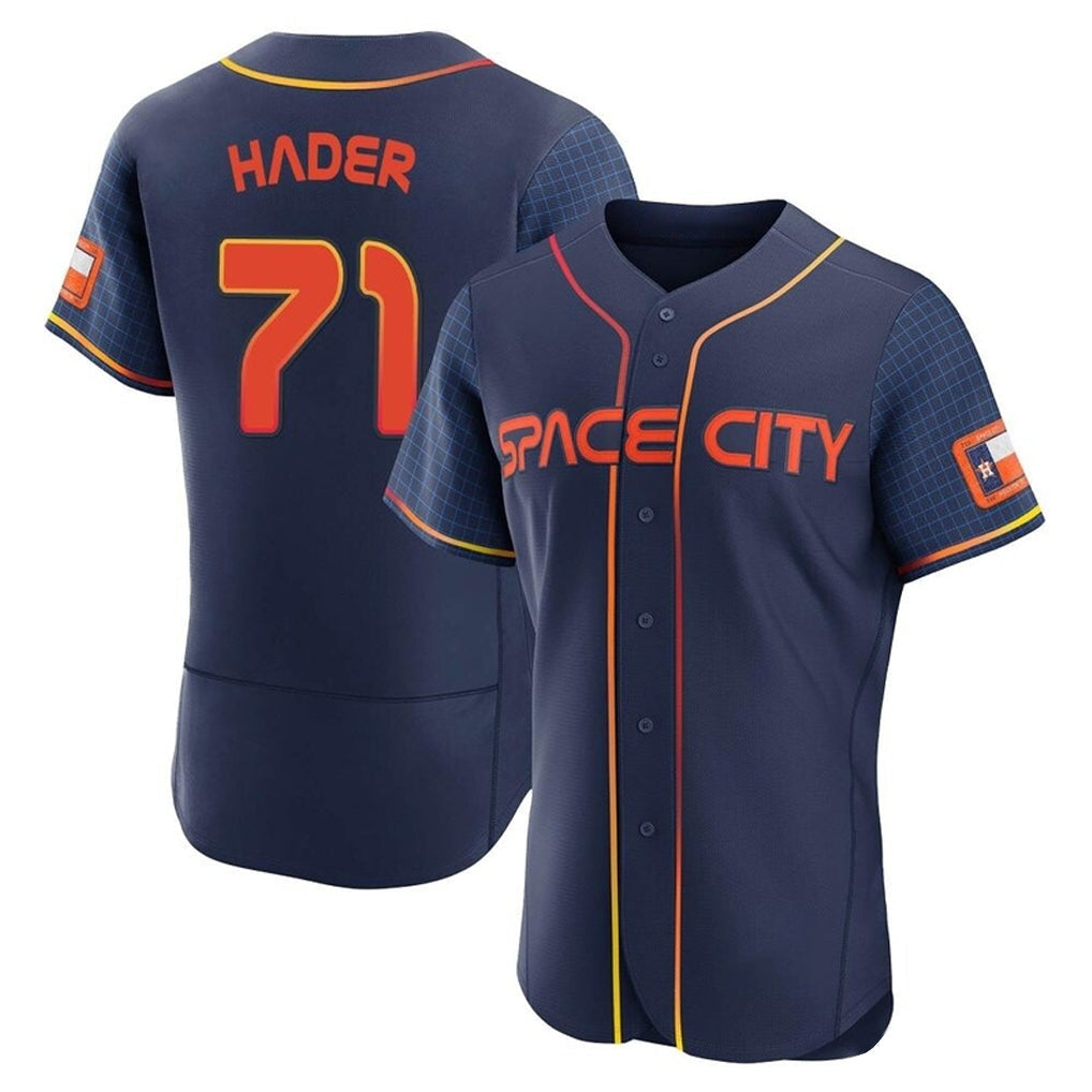 TRASK H.Astros #71 Josh Hader Player Navy City Connect Limited Elite Home Stitched Jerseys