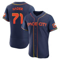 TRASK H.Astros #71 Josh Hader Player Navy City Connect Limited Elite Home Stitched Jerseys