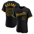 TRASK KC.Royals #55 Cole Ragans Player Black Snake Skin City Limited Elite Stitched Jerseys