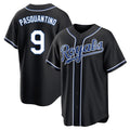 TRASK KC.Royals #9 Vinnie Pasquantino Player Black Carbon Fashion Home Game Stitched Jerseys