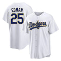 TRASK LA.Dodgers #25 Tommy Edman Player Gold White 2026 Collection Stadium Game Stitched Jerseys