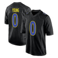 TRASK LA.Rams #0 Byron Young Player Black Fashion Limited Home Game Stitched Jerseys