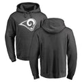 TRASK LA.Rams #0 Byron Young Player Gray Pullover Hoodie Limited Game Stitched Jerseys