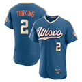 TRASK M.Brewers #2 Brice Turang Player Blue 2026 City Connect Home Limited Elite Stitched Jerseys
